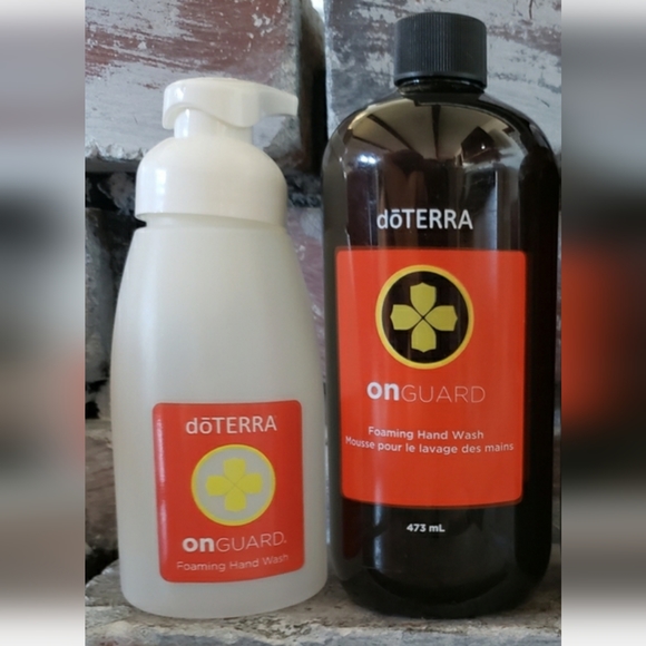 NEW DoTerra On Guard Foaming Hand Wash Soap 16oz Bottle Exp 9/22 FREE PUMP - Picture 1 of 3